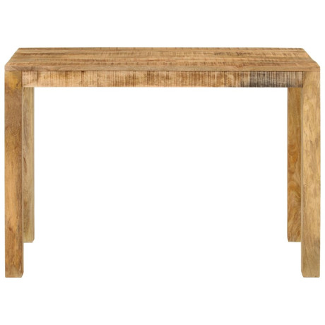 vidaXL Eettafel 110x55x76 cm massief mangohout afbeelding2 - 1