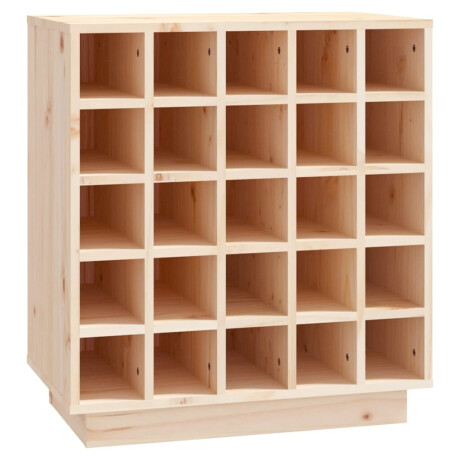 vidaXL Wijnkast 55,5x34x61 cm massief grenenhout afbeelding2 - 1