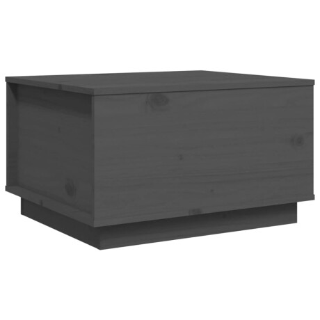 vidaXL Salontafel 60x50x35 cm massief grenenhout grijs afbeelding2 - 1
