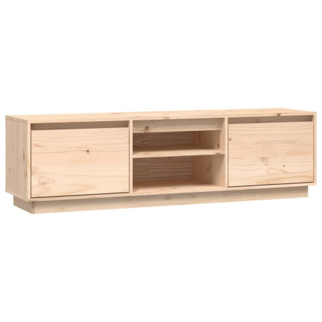 vidaXL Tv-meubel 140x35x40 cm massief grenenhout afbeelding2 - 1
