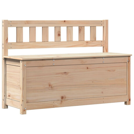 vidaXL Bankje 110x41x76,5 cm massief grenenhout afbeelding2 - 1