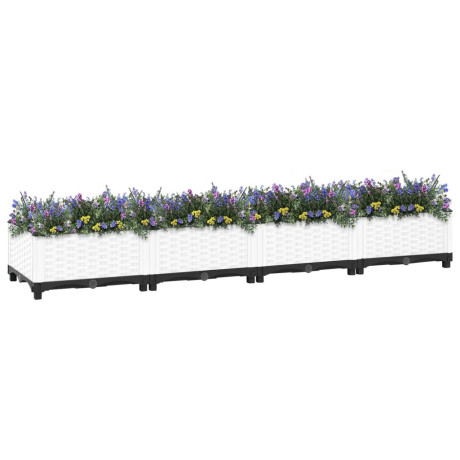 vidaXL Plantenbak verhoogd 160x40x23 cm polypropeen afbeelding2 - 1