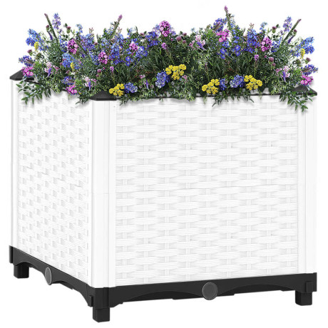 vidaXL Plantenbak verhoogd 40x40x38 cm polypropeen afbeelding2 - 1