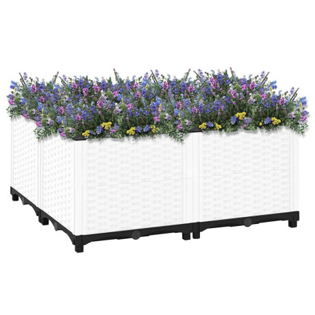 vidaXL Plantenbak verhoogd 80x80x38 cm polypropyleen afbeelding2 - 1