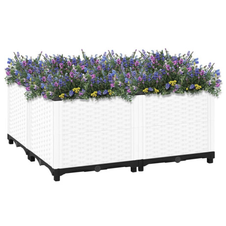 vidaXL Plantenbak verhoogd 80x80x38 cm polypropyleen afbeelding2 - 1