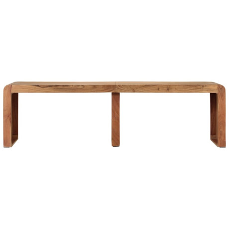 vidaXL Bank 160x38x45 cm massief acaciahout afbeelding2 - 1