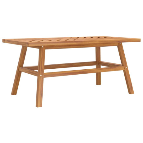 vidaXL Salontafel 100x50x45 cm massief acaciahout afbeelding2 - 1