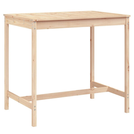 vidaXL Tuintafel 121x82,5x110 cm massief grenenhout afbeelding2 - 1