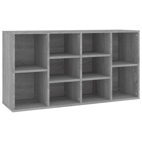 vidaXL Schoenenbank 103x30x54,5 cm bewerkt hout grijs sonoma eiken afbeelding2 - 1