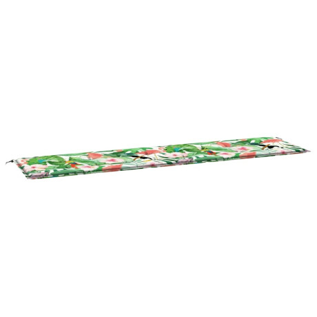 vidaXL Tuinbankkussen 200x50x4 cm stof meerkleurig afbeelding2 - 1