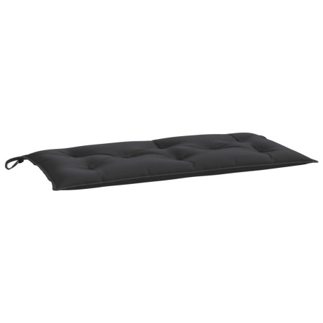 vidaXL Tuinbankkussen 100x50x7 cm oxford stof zwart afbeelding2 - 1