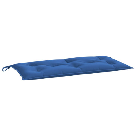 vidaXL Tuinbankkussen 100x50x7 cm oxford stof blauw afbeelding2 - 1