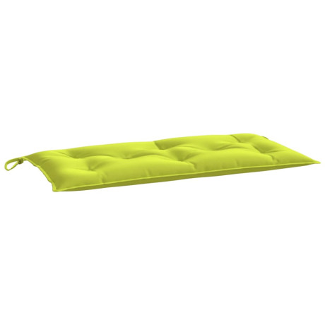 vidaXL Tuinbankkussen 100x50x7 cm oxford stof heldergroen afbeelding2 - 1