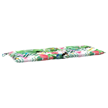vidaXL Tuinbankkussen 120x50x7 cm stof meerkleurig afbeelding2 - 1