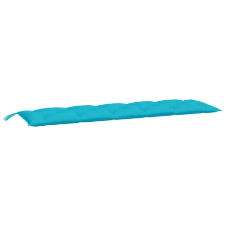 vidaXL Tuinbankkussen 180x50x7 cm oxford stof turquoise afbeelding2 - 1