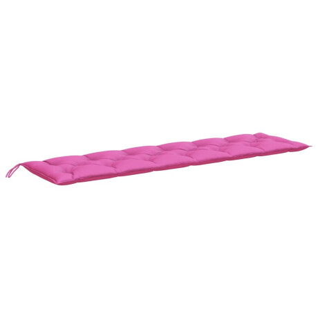 vidaXL Tuinbankkussen 200x50x7 cm stof roze afbeelding2 - 1