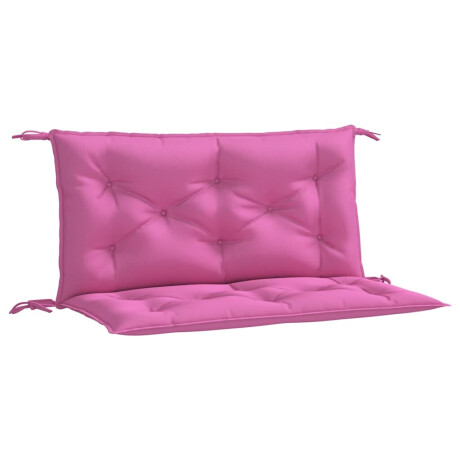 vidaXL Tuinbankkussens 2 st 100x50x7 cm stof roze afbeelding2 - 1