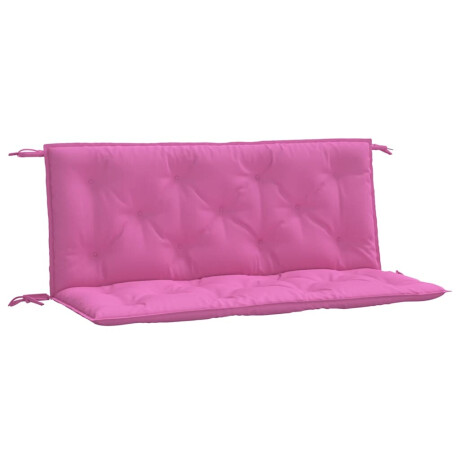 vidaXL Tuinbankkussens 2 st 120x50x7 cm stof roze afbeelding2 - 1