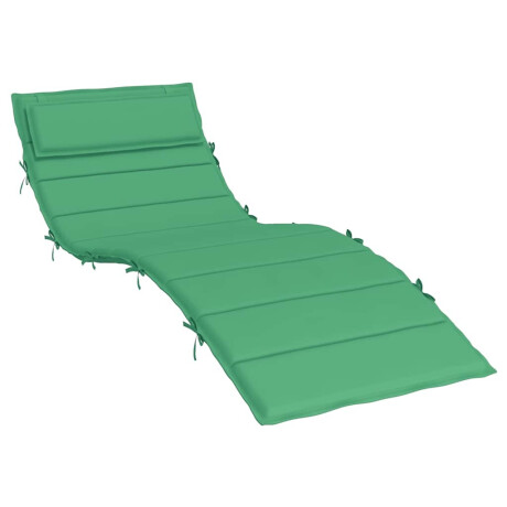 vidaXL Ligbedkussen 180x60x4 cm oxford stof groen afbeelding2 - 1