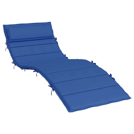 vidaXL Ligbedkussen 180x60x4 cm oxford stof koningsblauw afbeelding2 - 1