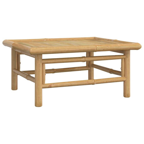 vidaXL Tuintafel 65x55x30 cm bamboe afbeelding2 - 1