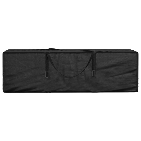 vidaXL Opbergtas voor tuinkussens 135x40x55 cm polyetheen zwart afbeelding2 - 1