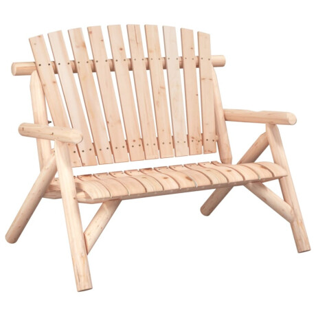vidaXL Tuinbank 2-zits 119x85x98 cm massief vurenhout afbeelding2 - 1