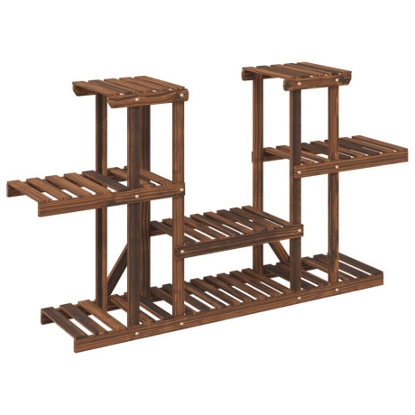 vidaXL Plantenstandaard 110x25x73 cm massief vurenhout afbeelding2 - 1