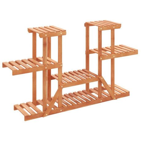 vidaXL Plantenstandaard 110x25x73 cm massief vurenhout afbeelding2 - 1