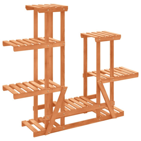 vidaXL Plantenstandaard 95x25x96 cm massief vurenhout afbeelding2 - 1