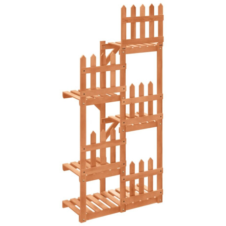 vidaXL Plantenstandaard 60x25x130 cm massief vurenhout afbeelding2 - 1