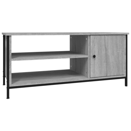 vidaXL Tv-meubel 100x40x45 cm bewerkt hout grijs sonoma eikenkleurig afbeelding2 - 1