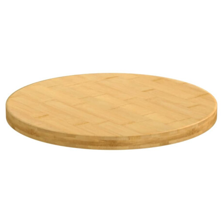 vidaXL Tafelblad Ø 30x2,5 cm bamboe afbeelding2 - 1
