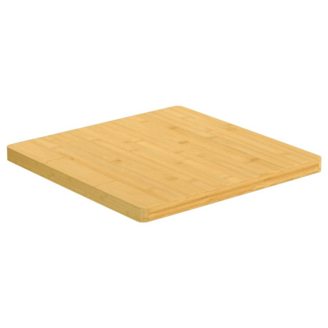 vidaXL Tafelblad 60x60x2,5 cm bamboe afbeelding2 - 1