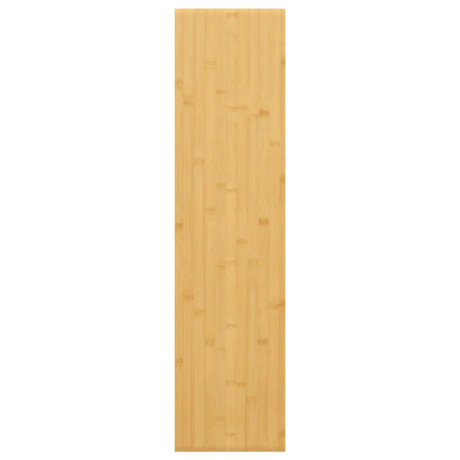 vidaXL Wandschap 80x20x1,5 cm bamboe afbeelding2 - 1