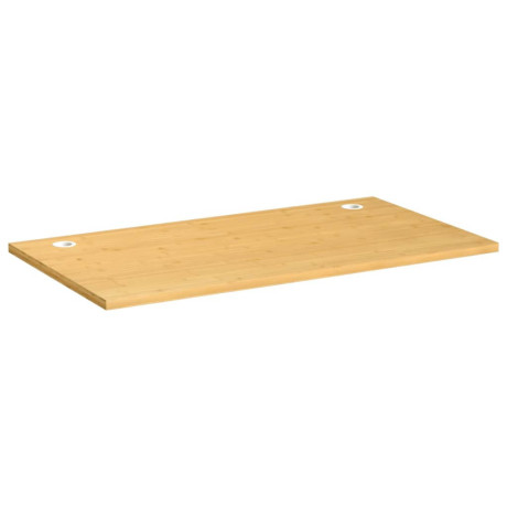 vidaXL Bureaublad 110x60x2,5 cm bamboe afbeelding2 - 1