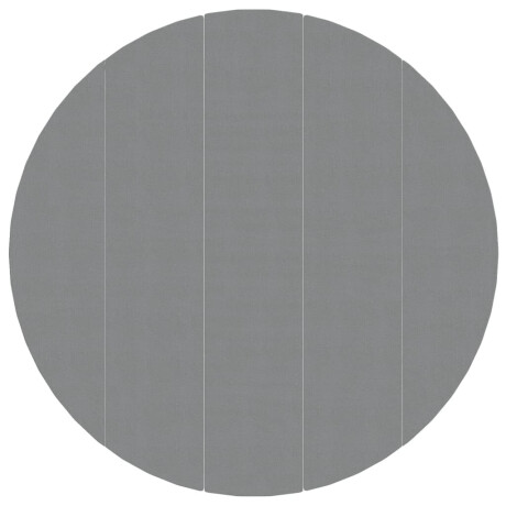 vidaXL Zwembadgrondzeil Ø550 cm polyester geotextiel lichtgrijs afbeelding2 - 1