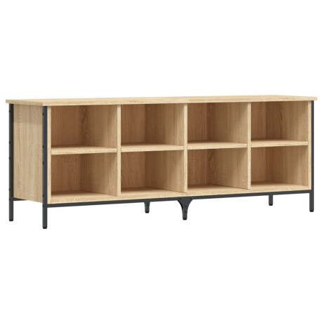 vidaXL Schoenenkast 131x35x50 cm bewerkt hout sonoma eikenkleurig afbeelding2 - 1