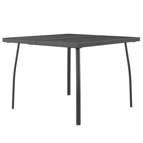 vidaXL Tuintafel 100x100x72 cm staalgaas antracietkleurig afbeelding2 - 1