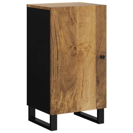 vidaXL Dressoir met deur 40x31x75 cm massief mangohout afbeelding2 - 1