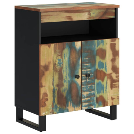 vidaXL Dressoir met 2 deuren 60x33x75 cm massief gerecycled hout afbeelding2 - 1