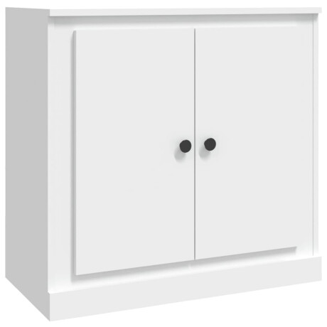 vidaXL Dressoir 70x35,5x67,5 cm bewerkt hout wit afbeelding2 - 1
