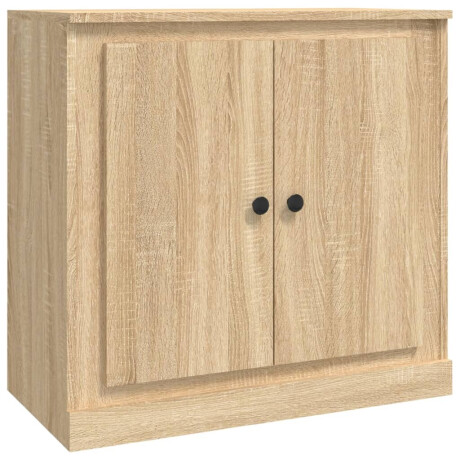 vidaXL Dressoir 70x35,5x67,5 cm bewerkt hout sonoma eikenkleurig afbeelding2 - 1