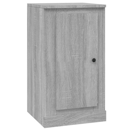 vidaXL Dressoir 37,5x35,5x67,5 cm bewerkt hout grijs sonoma eikenkleur afbeelding2 - 1