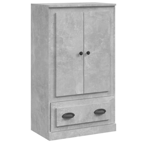 vidaXL Hoge kast 60x35,5x103,5 cm bewerkt hout betongrijs afbeelding2 - 1
