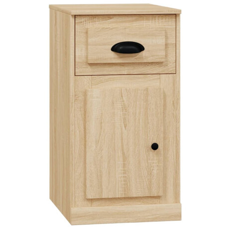 vidaXL Bijzetkast met lade 40x50x75 cm bewerkt hout sonoma eikenkleur afbeelding2 - 1