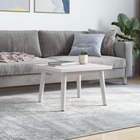 vidaXL Tafelblad vierkant 50x50x2,5 cm massief grenenhout wit afbeelding2 - 1
