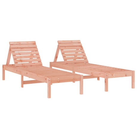 vidaXL Ligbedden 2 st 199,5x60x74 cm massief douglashout afbeelding2 - 1