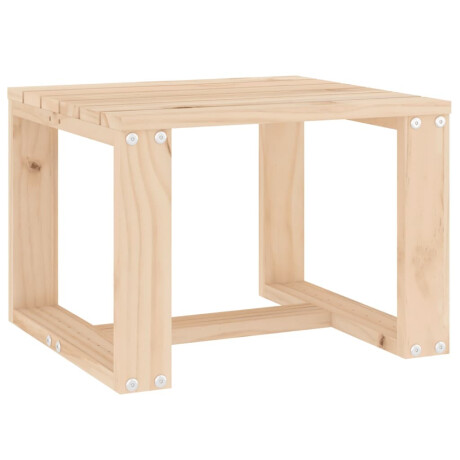 vidaXL Tuinbijzettafel 40x38x28,5 cm massief grenenhout afbeelding2 - 1