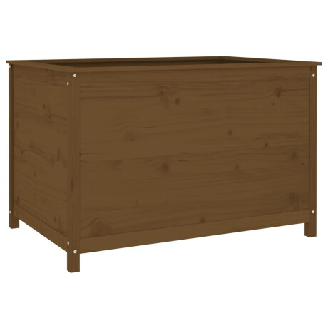 vidaXL Plantenbak verhoogd 119,5x82,5x78 cm massief grenen honingbruin afbeelding2 - 1